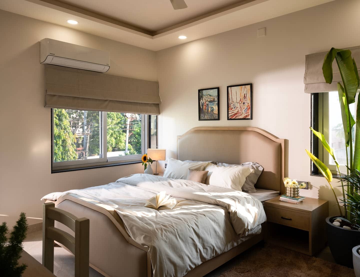 Bedroom one at Casa Idana, Udaipur
